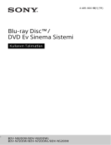 Sony BDV-N 7200WL El kitabı