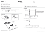 Sony BDV-E780W Quick Start Guide and Installation