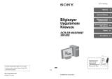 Sony DCR-SR100E Kullanma talimatları