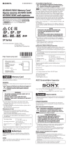 Sony SF-64UY Kullanım kılavuzu