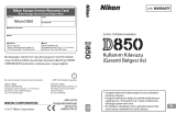 Nikon D850 Kullanım kılavuzu