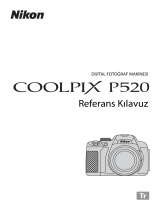 Nikon COOLPIX P520 Başvuru Kılavuzu