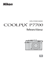 Nikon COOLPIX P7700 Başvuru Kılavuzu