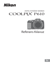 Nikon COOLPIX P610 Başvuru Kılavuzu