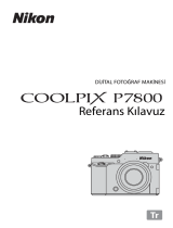 Nikon COOLPIX P7800 Başvuru Kılavuzu