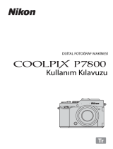 Nikon COOLPIX P7800 Kullanım kılavuzu