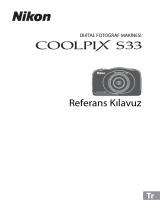 Nikon COOLPIX S33 Başvuru Kılavuzu