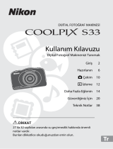 Nikon COOLPIX S33 Kullanım kılavuzu