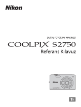 Nikon COOLPIX S2750 Başvuru Kılavuzu