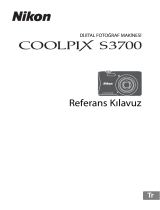 Nikon COOLPIX S3700 Başvuru Kılavuzu