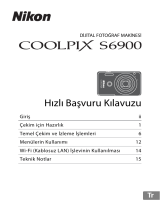 Nikon COOLPIX S6900 Başvuru Kılavuzu