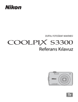 Nikon COOLPIX S3300 Başvuru Kılavuzu