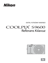 Nikon COOLPIX S9600 Başvuru Kılavuzu