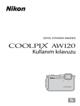 Nikon COOLPIX AW120 Kullanım kılavuzu