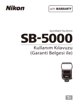 Nikon SB-5000 Kullanım kılavuzu