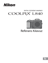 Nikon COOLPIX L840 Başvuru Kılavuzu