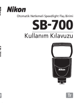 Nikon SB-700 Kullanım kılavuzu