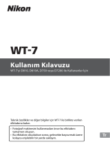 Nikon WT-7 Kullanım kılavuzu