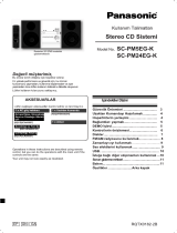 Panasonic SCPM24 Kullanma talimatları