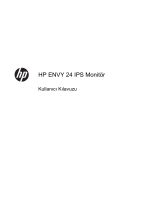 HP ENVY 24 23.8-inch IPS Monitor with Beats Audio Kullanici rehberi