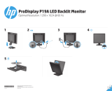 HP ProDisplay P19A 19-inch LED Backlit Monitor Yükleme Rehberi