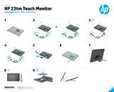 HP Pavilion 23tm 23-inch Diagonal Touch Monitor Yükleme Rehberi