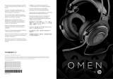 HP OMEN Headset Kullanım kılavuzu