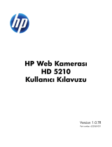 HP HD-5210 Webcam Kullanici rehberi
