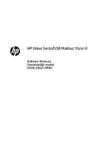 HP Value Serial/USB Receipt Printer II Kullanici rehberi