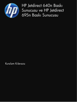 HP Jetdirect 695nw Print Server Yükleme Rehberi