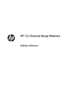 HP 12C Financial Calculator Kullanici rehberi