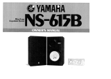 Yamaha NS-615 El kitabı