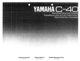 Yamaha C-40 El kitabı