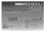 Yamaha EQ-500U El kitabı
