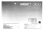 Yamaha T-300 El kitabı