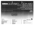 Yamaha CDX-420 El kitabı