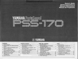 Yamaha PortaSound PSS-270 El kitabı
