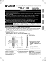 Yamaha YTS-V1200 El kitabı