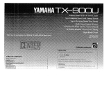 Yamaha TX-900 El kitabı