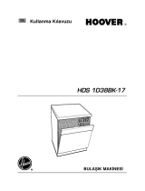 Hoover HDS 1D38BK-17 Kullanım kılavuzu