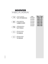 Hoover HHE 500 Kullanım kılavuzu