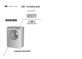 Hoover DST 10146PG-84S Kullanım kılavuzu