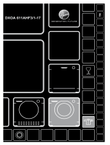 Hoover DXOA611AHF3/1-17 Kullanım kılavuzu