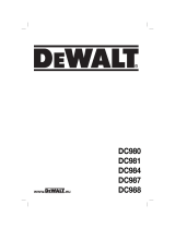 DeWalt DC981K T 10 El kitabı