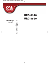 One For All URC-8620 El kitabı