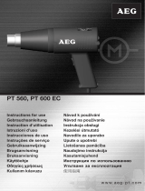 AEG PT 600 EC El kitabı