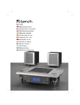 EBENCH KH 350 DESIGN AUDIO SYSTEM WITH CD PLAYER AND DIGITAL RADIO El kitabı