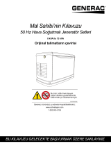 Generac 8 kVA G0071440 Kullanım kılavuzu