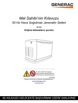 Generac 20 kVA G0071890 Kullanım kılavuzu