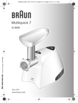 Braun G3000 El kitabı